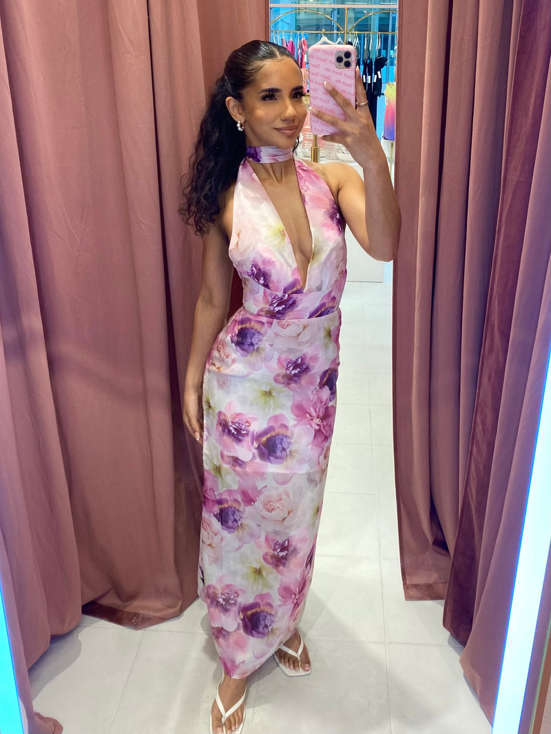 Francesca Floral Midi