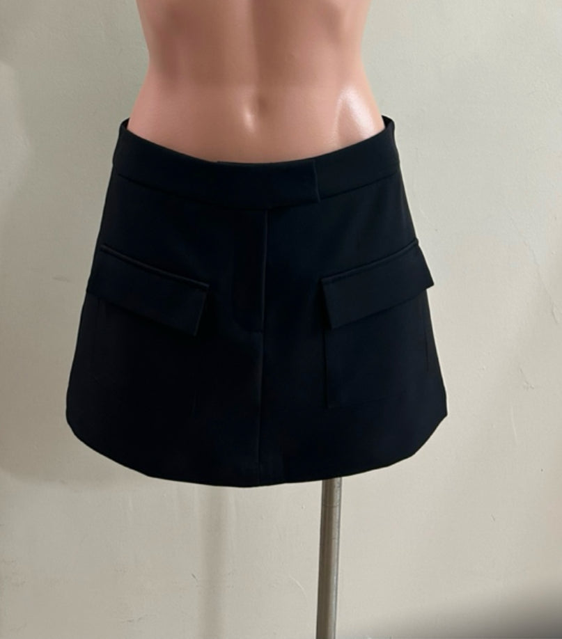 Amina Skirt Set Black